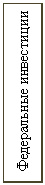 Подпись: Федеральные инвестиции